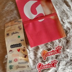 Glossier Stickers & Poster